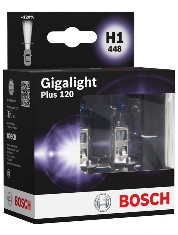 BOSCH® Sijalica H1 12V 55W GIGALIGHT 120 -2KOM